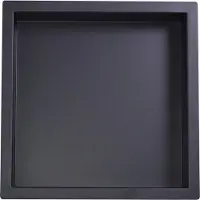 Boss & Wessing Inbouwnis BWS Elegance Mat Zwart 30x30x10 cm