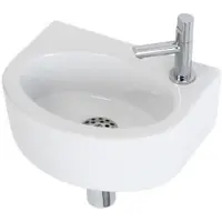 Plieger Orlando fonteinset compleet 30x22x11cm wit
