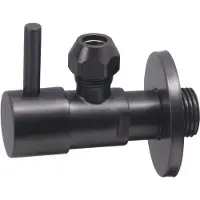 Boss & Wessing Hoekstopkraan bws yakarta 1/2x3/8 of knel 10 mm gunmetal