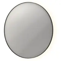 Ink Spiegel sp17 rond colour changing led rondom 120x4x120 cm dimbaar in aluminium kader mat zwart