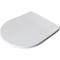 Boss & Wessing Toiletbril bws softclose zitting met deksel 36 cm wit
