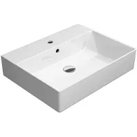 GSI Kube X Keramische wastafel 60x47cm, wit ExtraGlaze