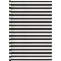 vidaXL Tenttapijt 250x350 cm antracietkleurig en wit