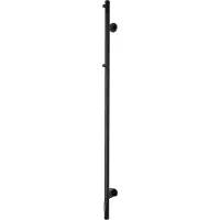 TVS Elektrische Radiator ELDO 1 Mat Zwart met Timer 140x6 cm