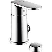 Hansgrohe Bidet set vernis blend met verticale douche chroom