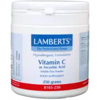 Lamberts Vitamine C ascorbinezuur (250 gr)