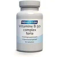 Nova vitae Vitamine B50 complex (60 tabletten)