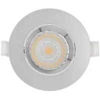 Sanimex Inbouw LED-spot 5 Stuks Njoy IP44 Dimbaar 6W 430 Lumen Chroom