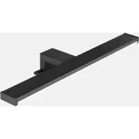 Sanimex Spiegelverlichting Njoy Avola 60x10.9x4.4 cm Mat Zwart