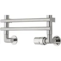 TVS Radiator aansluitset valves 120 staal