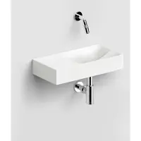 Clou Fonteinset Vale Incl. Toebehoren 7x38 Cm Mat Wit