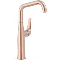 Tres Wastafelmengkraan Fuji 32.8 cm met Draaibare uitloop Mat Rose Gold