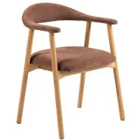 Fonq Nordic Eetkamerstoel - Eikenhout - Rosewood