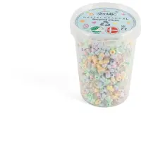 Dantoy Perlen - 1580 st. - Pastel Recycling - - One Size - Perlen