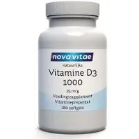 Nova vitae Vitamine D3 1000IE Capsules