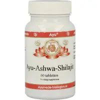 Ayurveda br Ayurveda Biological Remedies Ayu-ashwa-shilajit (60 tabletten)