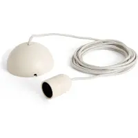 HAY Common Pendant Cord sethanglamp Ø12 cm Clay white