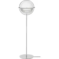 Gubi Vloerlampe , Multi-Lite, Metallic, Woonkamer, Metaal, Designer