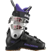Salomon - Dames skischoenen - Shift Alpha Boa 95 W Black/Ultra Violet/Ultra Violet voor Dames van Aluminium - Maat 25/25,5 - Zwart