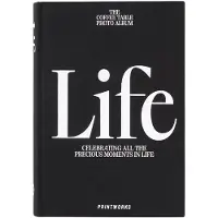 Printworks Fotoalbum LIFE, zwart,