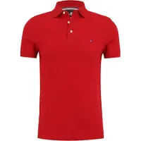 Tommy Hilfiger Shirt '1985 Slim Fit' rood