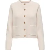 JDY Gebreid vest 'Kim' lichtbeige