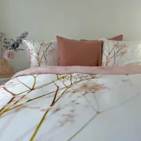 Town & Country Dekbedovertrek Barlow Pink Satijn-240 x 200 / 220 cm | Lits-Jumeaux