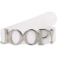 JOOP! Riem Leer 80 cm zilverkleurig