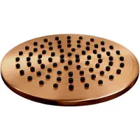 Brauer Edition Regendouche 20cm - Geborsteld Koper PVD - Messing - Kranen, Douchekranen, Hoofddouches - 4260483795664 - Kranen, Douchekranen, Hoofddouches