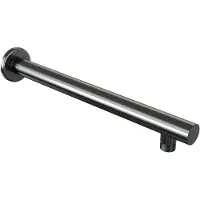 Brauer Gunmetal Edition rechte wandarm gunmetal geborsteld PVD