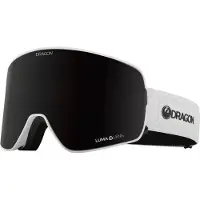 Dragon - Skibrillen - NFX2 Blizzard - Lumalens Midnight + Lumalens Lt Rose voor Unisex - Wit
