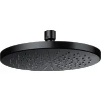 Hotbath Cobber Hoofddouche 30cm Zwart Mat M106