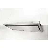 NOVY 691 uitschuifkap 90 cm inox