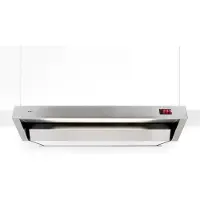 NOVY 950 onderbouwafzuigkap dubbele motor 100 cm inox