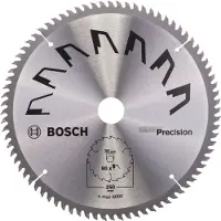 Bosch Precision 2609256882 Hardmetaal-cirkelzaagblad 250 x 30 mm Aantal tanden: 80 1 stuk(s)