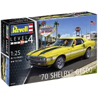 Revell 1:25 Revell 07729 Ford 1970 Shelby Mustang GT500 - Amerikaanse Auto Plastic Modelbouwpakket