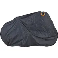 Prophete fietsenstalling, fietshoes, fietsenstalling voor e-bike 210 x 100 x 115 cm - waterafstotende fietshoes van polyester 190T met reflecterende band - zwart