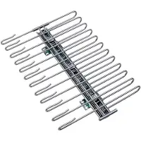 Wenko Broekpak Model Universal Kastuitrek voor 12 broeken, broekhouder voor de kledingkast