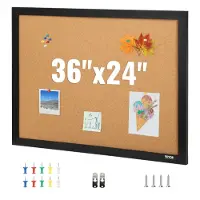 Vevor kurk prikbord 559 x 864 mm