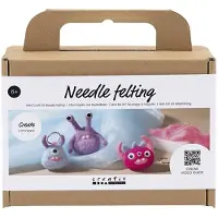 Creativ Company CC Mini Hobbyset Naaldvilten 3 Monsters