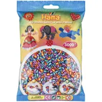 Hama strijkkralenmix gestreept (201-92), 3000st.