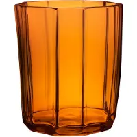 Orrefors Reed Kaarshouder 85 Mm - Kandelaars Glas Amber - 6540625