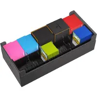 GameGenic Cards' Rail 500+ Deck Box | Dubbel-Sleeved Kaartopslag voor 500 Standaardkaarten