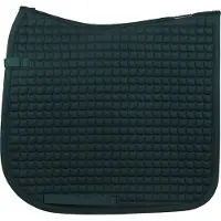 Eskadron Zadeldek Cotton Uni Donkergroen