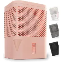 Dd Ontvochtiger Kelder - Vochtvreter - Ontvochtiger Huis - Extreem Stil - 1000ML Capiciteit - Roze