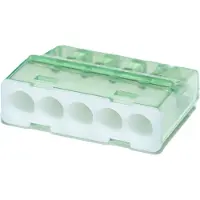 BES LED Lasklem - Vintex - 5 Polig - 0.2-2.5 mm2 - Wit - 500 Stuks