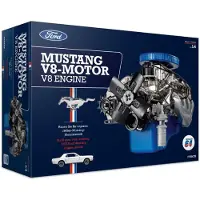 Franzis Ford Mustang V8-motor Schaal 1:4