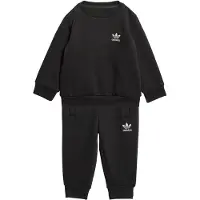 Adidas Joggingpak 'Crew Set' zwart / wit
