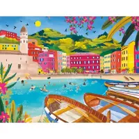 Nathan Droomdag bij Vernazza Nolwenn Denis Carte Blanche CollectionPuzzel 2000 stukjes