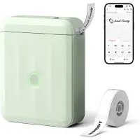 Niimbot D110M - Labelprinter - Labelmaker - Groen - Draadloos - Lichtgewicht - Direct Thermisch - 203dpi - 1500mAh - Print Breedte 15mm